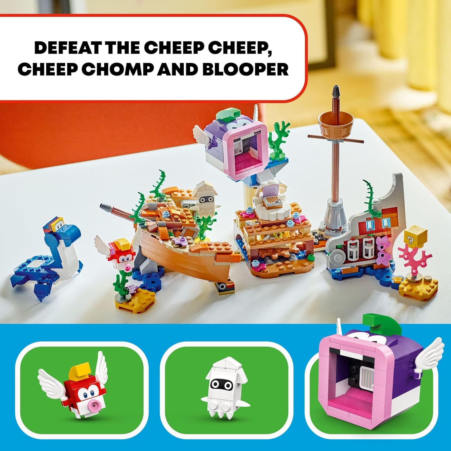 LEGO Super Mario Dorrie's Sunken Shipwreck Adventure Expansion Building Set Buildable Game - LEGO #71432