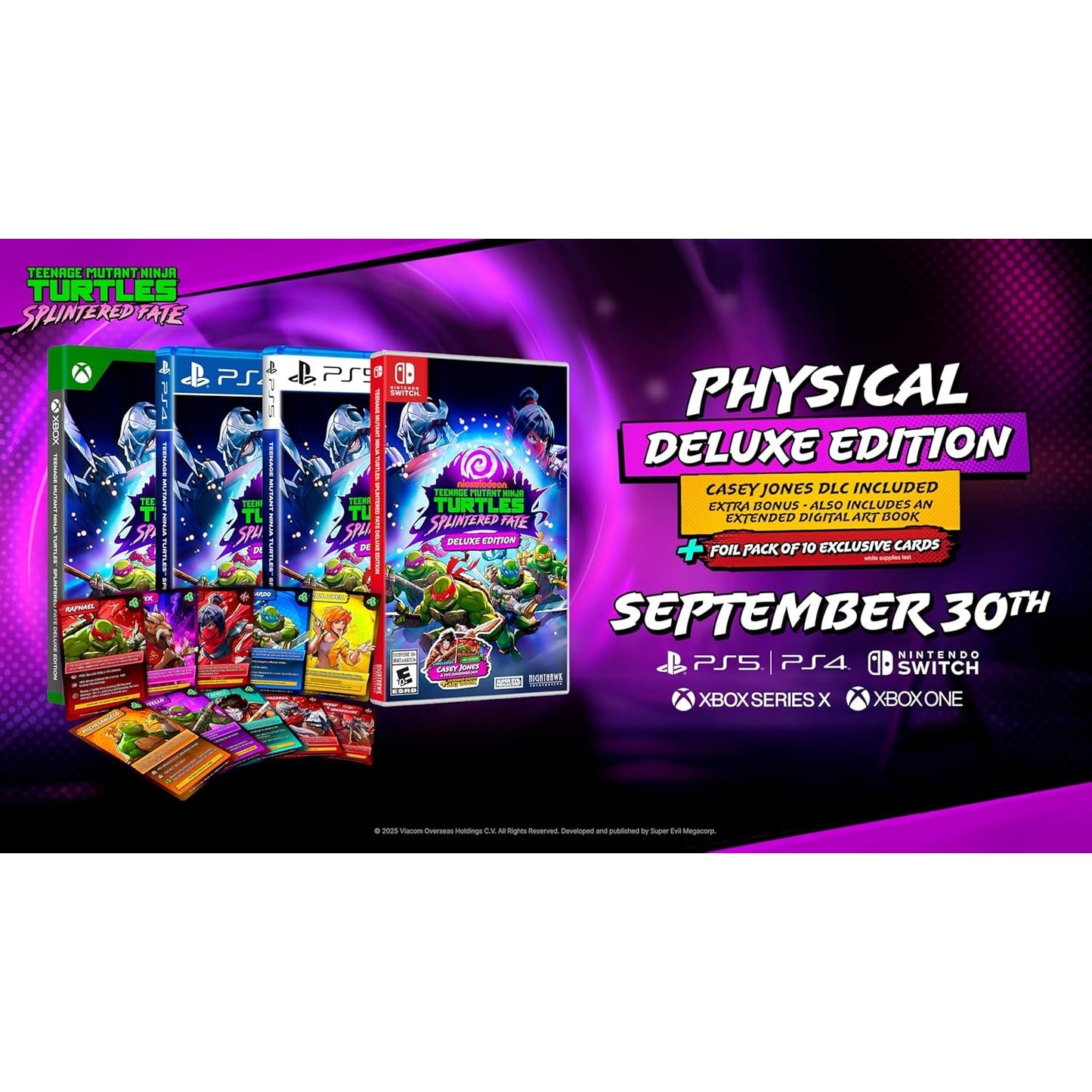 Teenage Mutant Ninja Turtles: Splintered Fate Deluxe Edition - PlayStation 5 - U&I Entertainment