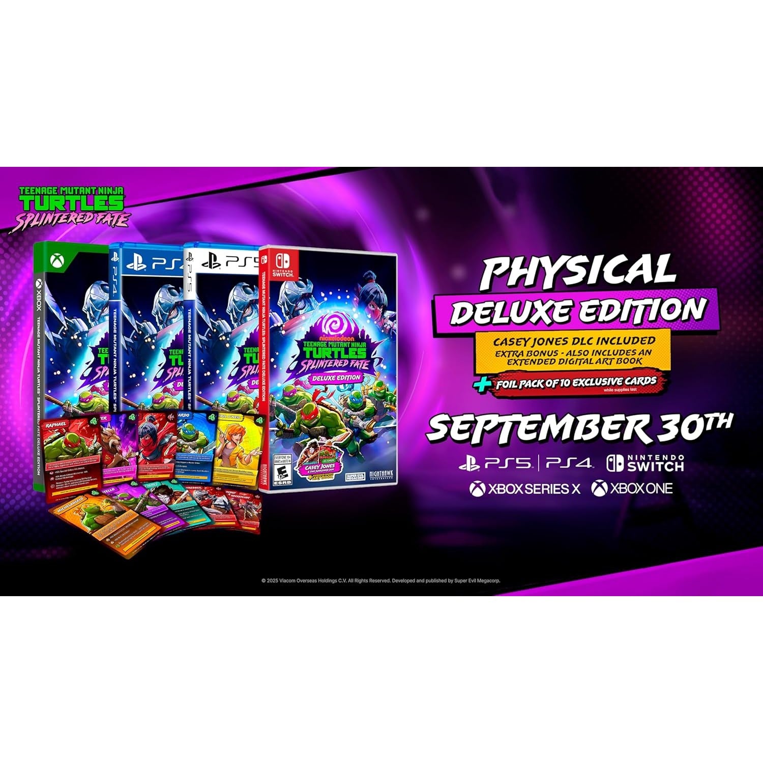Teenage Mutant Ninja Turtles: Splintered Fate Deluxe Edition - Nintendo Switch