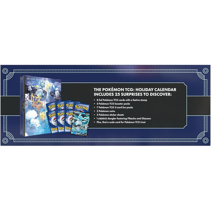 Pokemon TCG 2023 Holiday Calendar - with Foil Cards, Booster Packs & More!