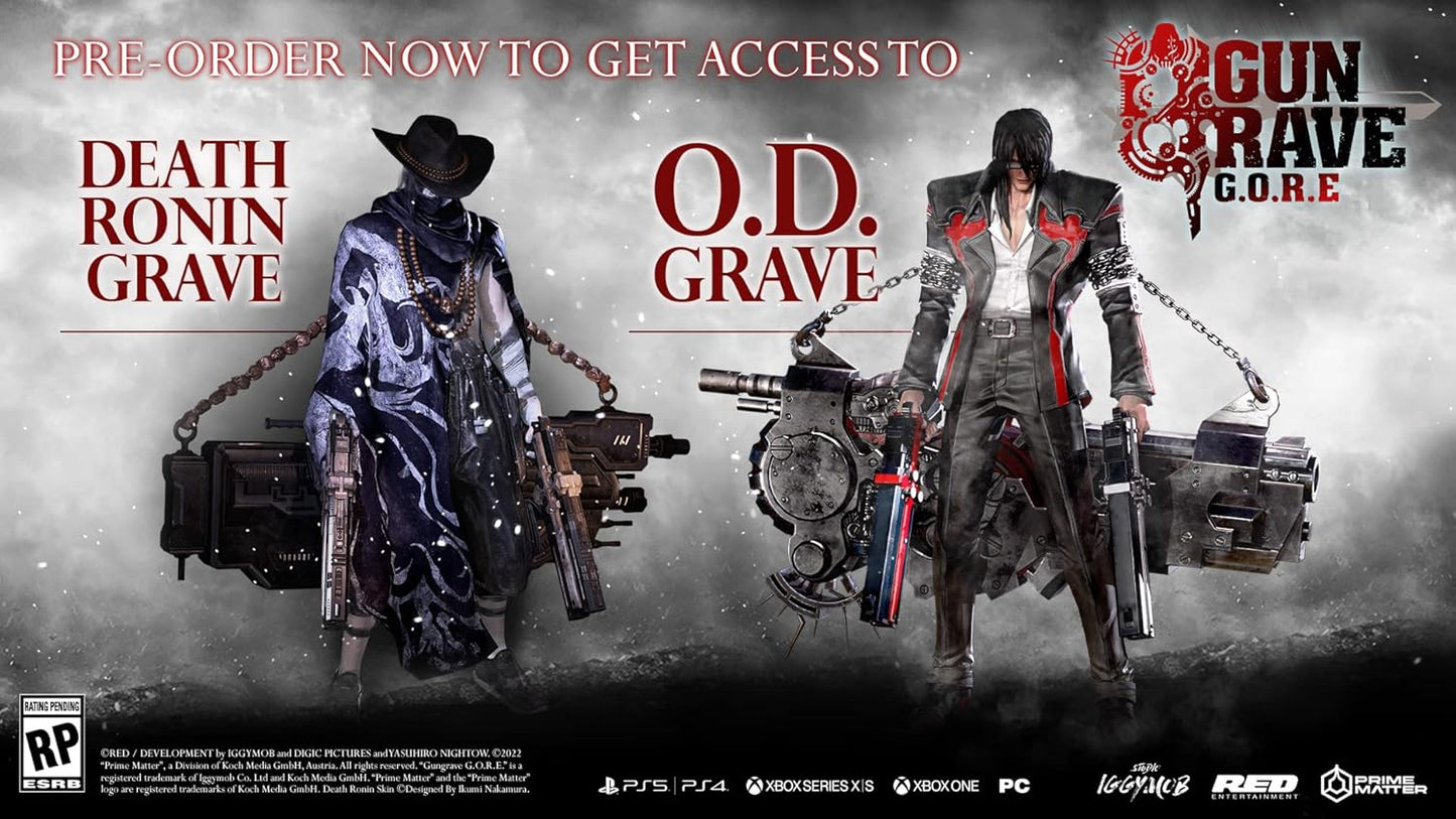 Gungrave G.O.R.E. - PlayStation 4 - Deep Silver