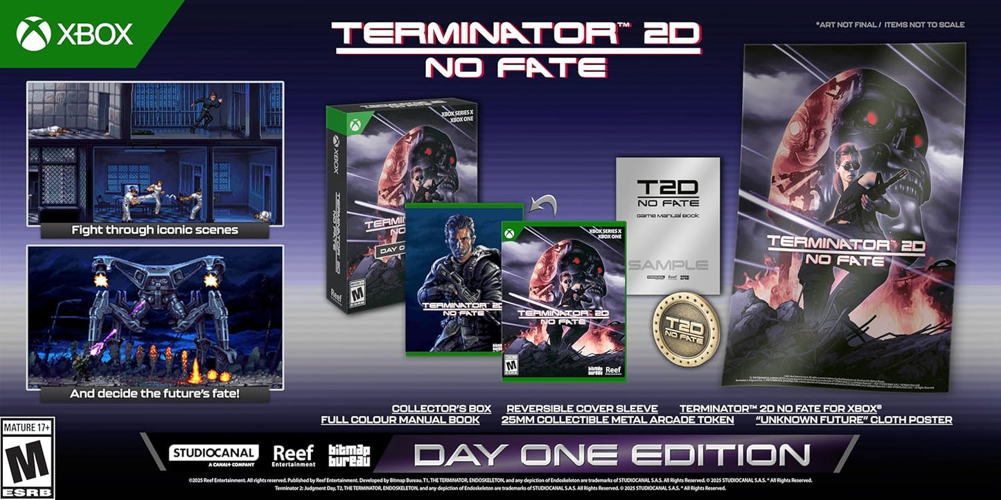Terminator 2D: No Fate Day 1 Edition - Xbox Series X, Xbox One - Reef Entertainment