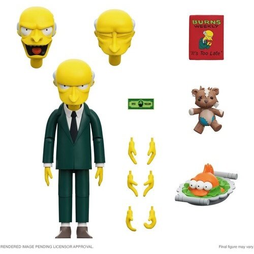 The Simpsons ULTIMATES! Montgomery Burns Wave 3 Figure