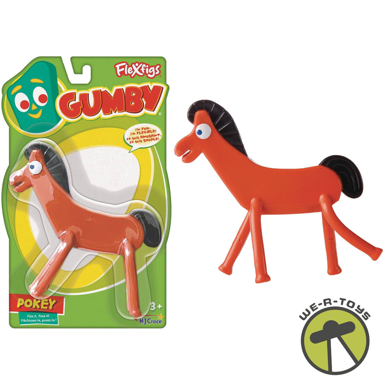 Gumby Pokey Bendable Figure - The Canadian Group - Flexfig