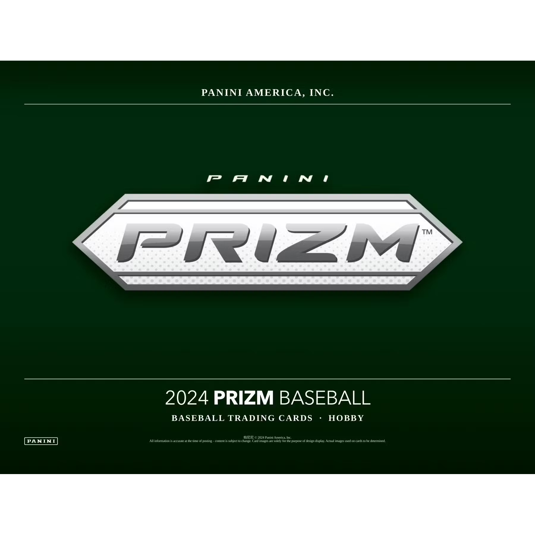 2024 Prizm Baseball Hobby Pack - 12 Cards - Panini