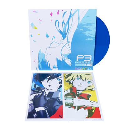Persona 3 Reload Megamix Original Soundtrack - Blue Colored 12" Vinyl LP Record - Iam8bit