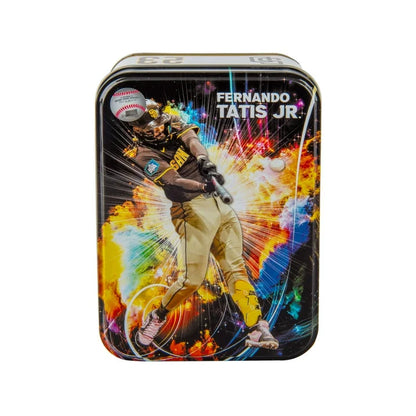 2025 Baseball Championship Collector Tin - 4 Packs + Bonus Card - MJ Holding
