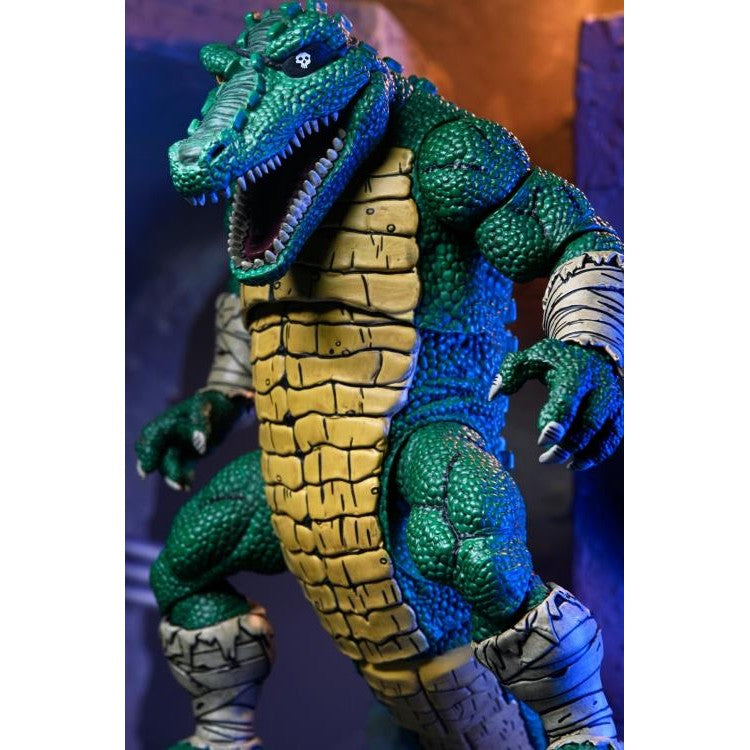 Teenage Mutant Ninja Turtles Leatherhead Deluxe Action Figure - NECA - Mirage Comics