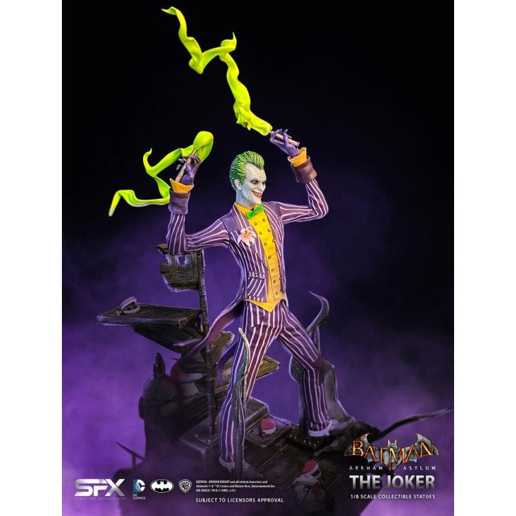 Batman: Arkham Asylum The Joker 1/8 Scale Polystone Statue Figure - Silver Fox Collectibles - Limited Edition of only 500!