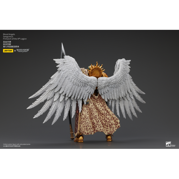 Warhammer 40K: The Horus Heresy Blood Angels Sanguinius Primarch of the IXth Legion 1/18 Action Figure - JOYTOY