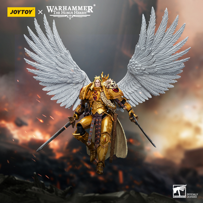 Warhammer 40K: The Horus Heresy Blood Angels Sanguinius Primarch of the IXth Legion 1/18 Action Figure - JOYTOY