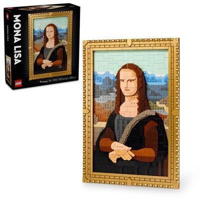 Mona Lisa Painting Wall Art Building Set - LEGO (#31213)