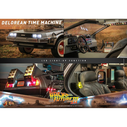 Back to the Future Part III DeLorean Time Machine 1/6th Scale Collectible Vehicle - Hot Toys
