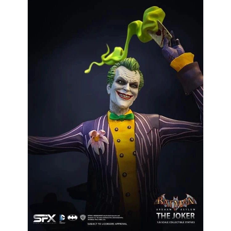 Batman: Arkham Asylum The Joker 1/8 Scale Polystone Statue Figure - Silver Fox Collectibles - Limited Edition of only 500!