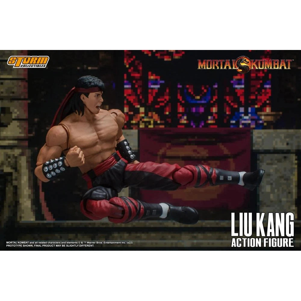 Mortal Kombat Liu Kang vs. Dragon 1/12 Scale Action Figure Set - Storm Collectibles - VS Series