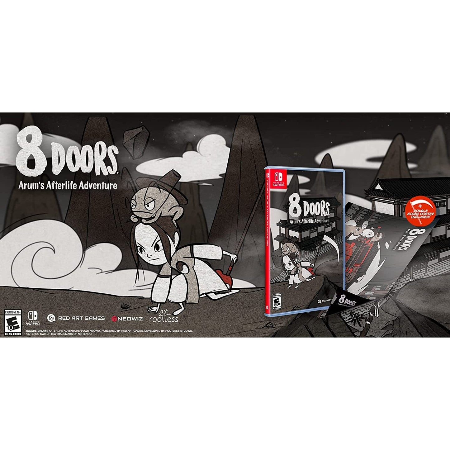 8 Doors: Arum's Afterlife Adventure - Nintendo Switch - Rootless Studio, Red Art Games