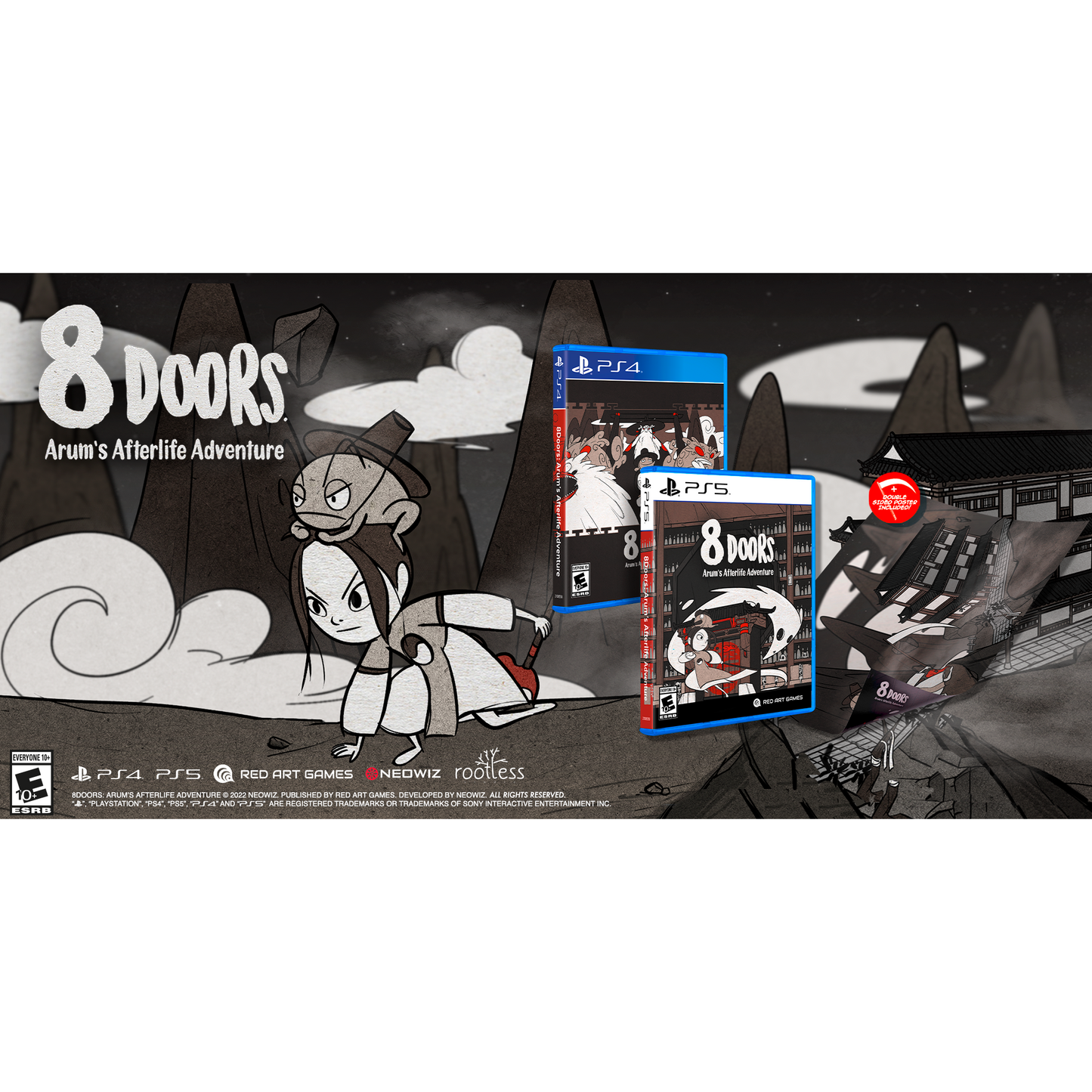 8Doors: Arum's Afterlife Adventure - PlayStation 5, PlayStation 4