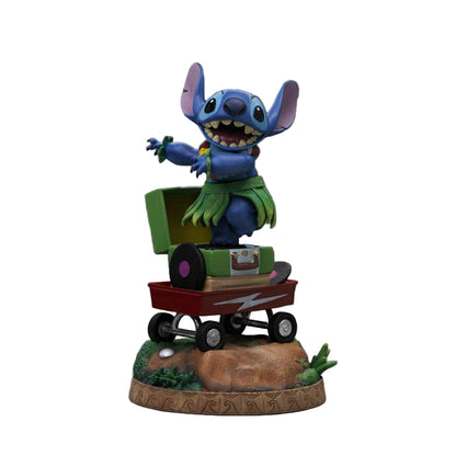 Disney's Lilo & Stitch Stitch Hula Collectible Statue - 1:10 Art Scale Polystone Figurine - Iron Studios