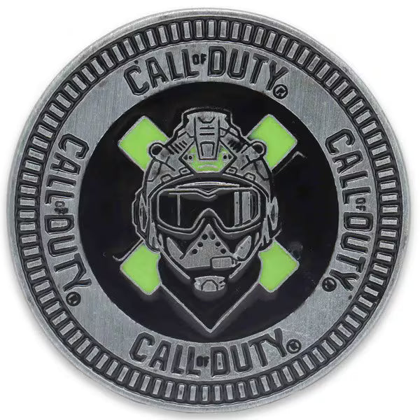 Call Of Duty Adhesive Metal Car Emblem - Officially Licensed by Activision
