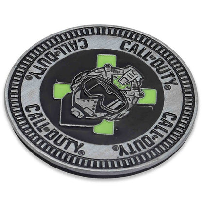 Call Of Duty Adhesive Metal Car Emblem - Officially Licensed by Activision