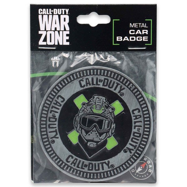 Call Of Duty Adhesive Metal Car Emblem - Officially Licensed by Activision