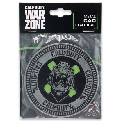 Call Of Duty Adhesive Metal Car Emblem - Officially Licensed by Activision