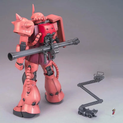 Mobile Suit Gundam Char's Zaku II Ver. 2.0 1/100 Scale Model Kit - Bandai Spirits - Gunpla MG Master Grade