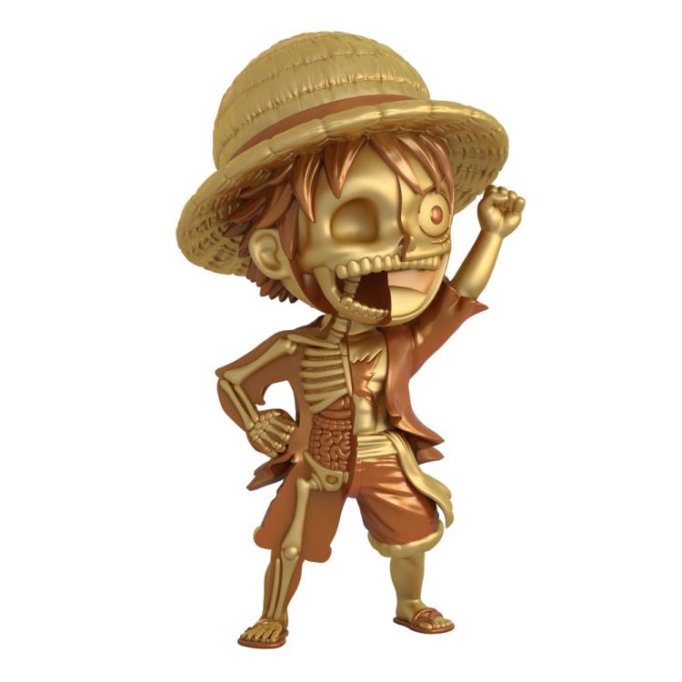 One Piece Luffy Treasure Gold Statue Figure - Mighty Jaxx - XXRAY Plus