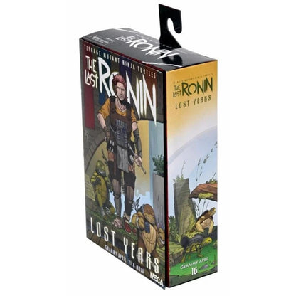Teenage Mutant Ninja Turtles: The Last Ronin The Lost Years Grammy April with Baby Yi & Moja Action Figure Set - NECA