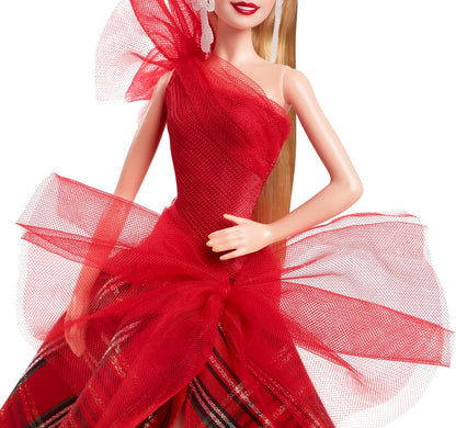 Barbie Holiday Doll (2024, Blonde)