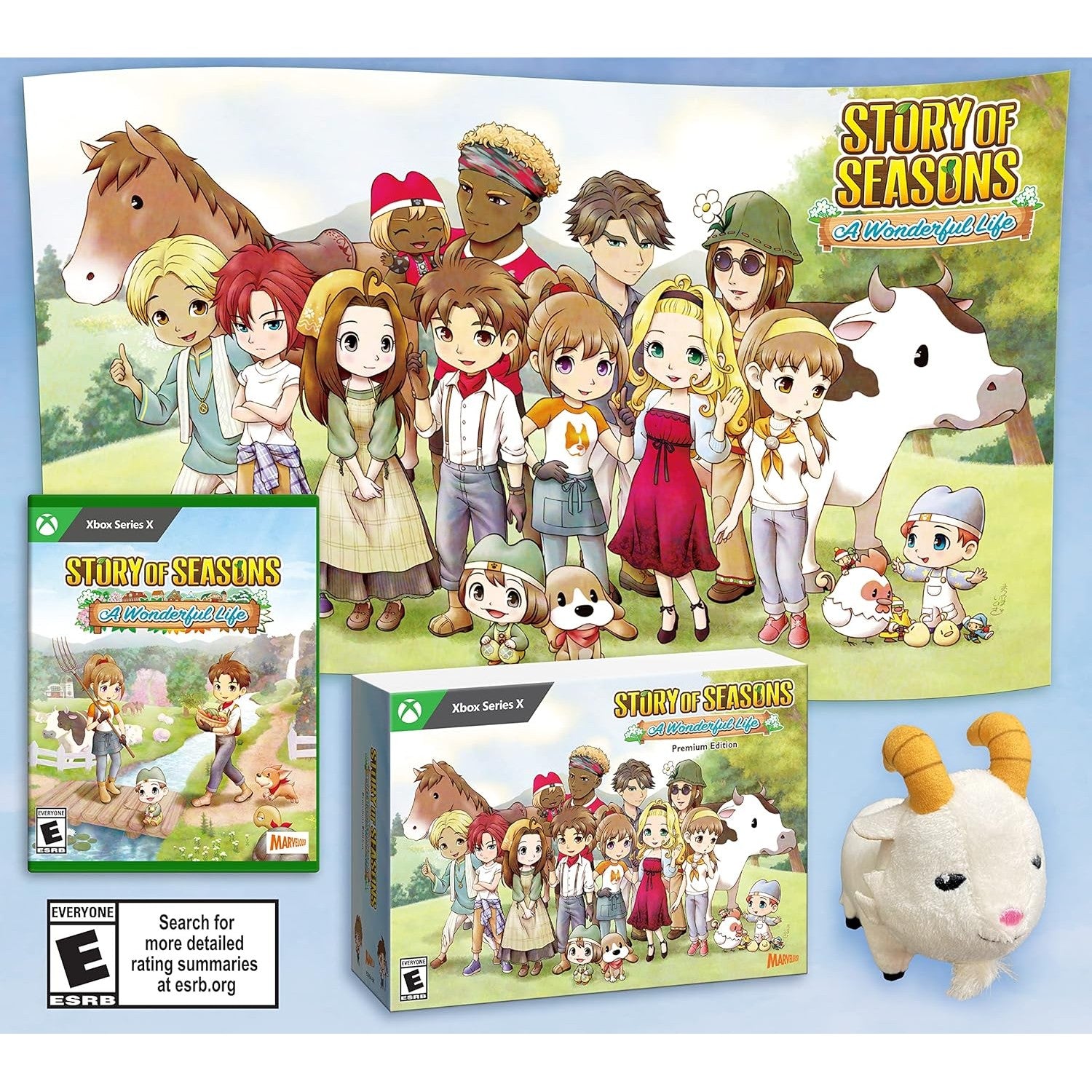Story of Seasons: A Wonderful Life Premium Edition - Xbox Series X - XSEED Games
