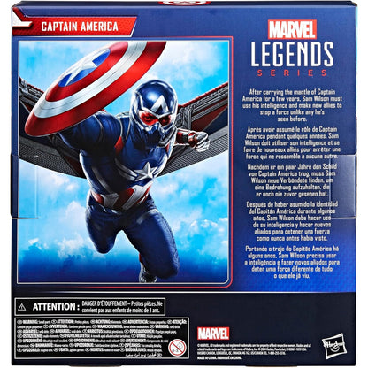 Captain America: Brave New World Captain America Deluxe Action Figure - Hasbro - Marvel Legends