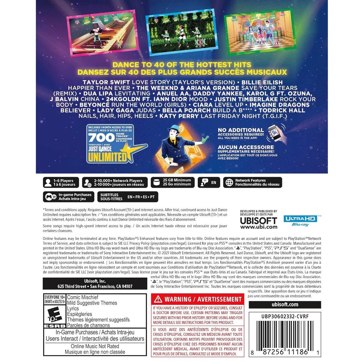 Just Dance 2022 - PlayStation 5 - Ubisoft