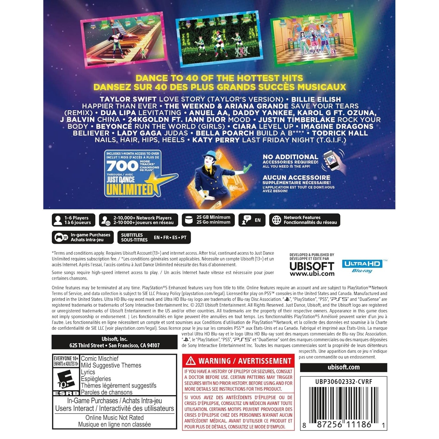 Just Dance 2022 - PlayStation 5 - Ubisoft