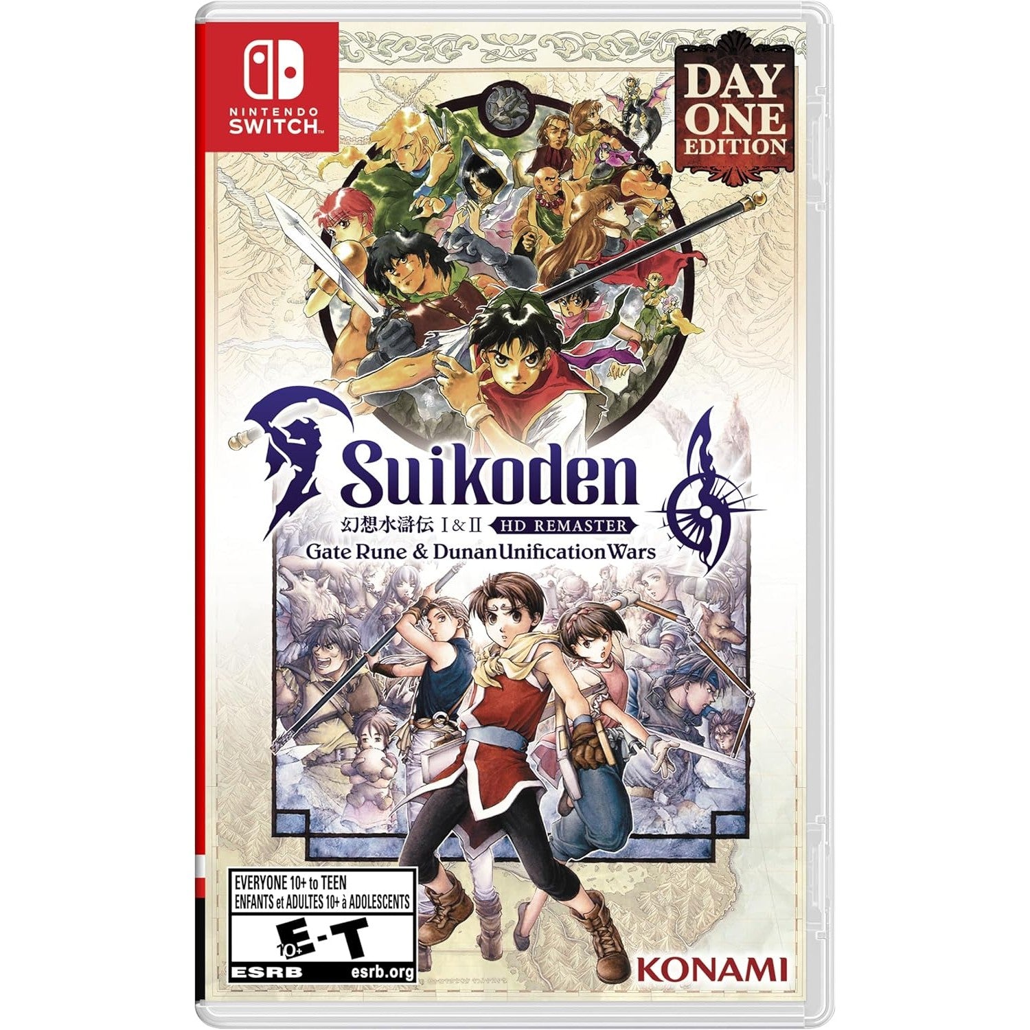 Suikoden I & II HD Remastered - Nintendo Switch - Konami