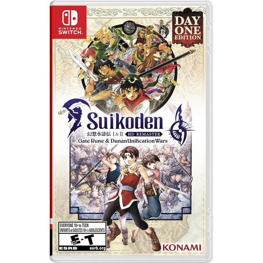 Suikoden I & II HD Remastered - Nintendo Switch - Konami