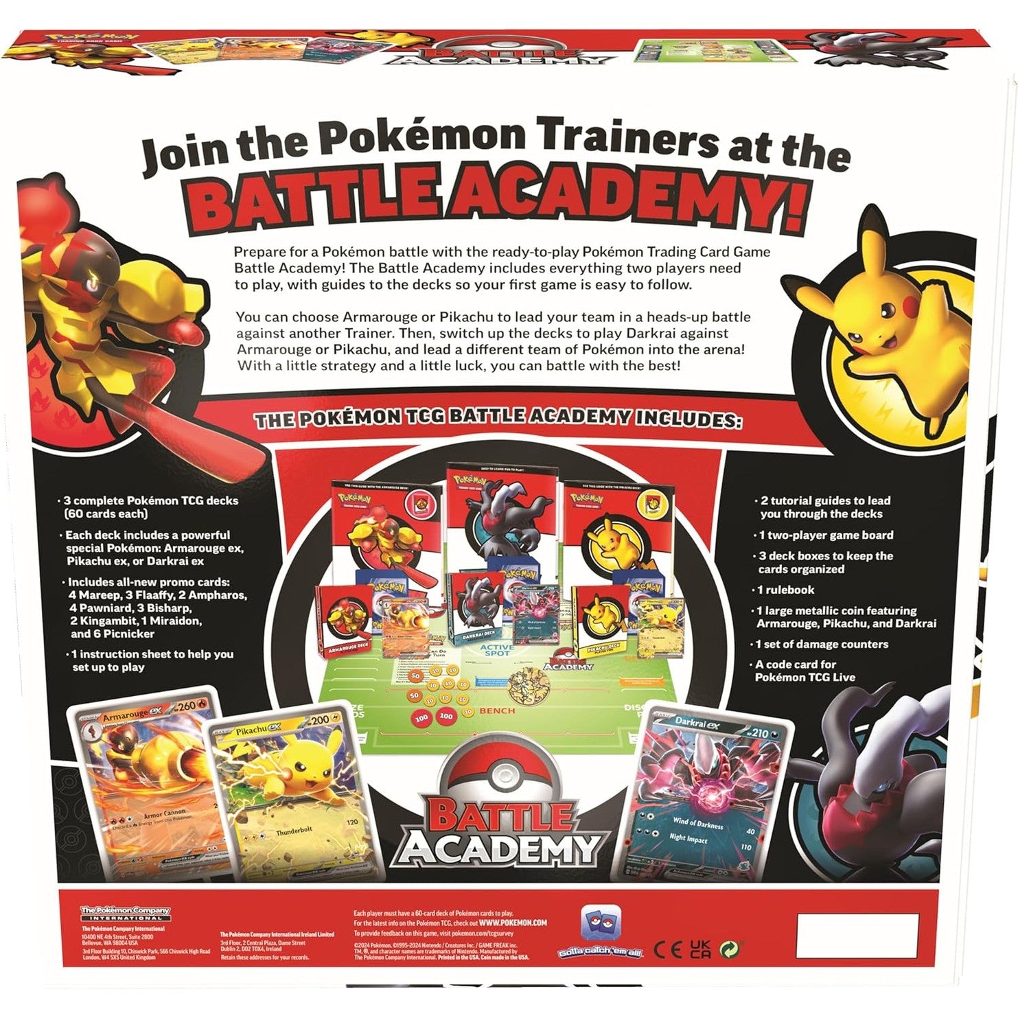 Pokemon TCG Battle Academy 2024 Box Set