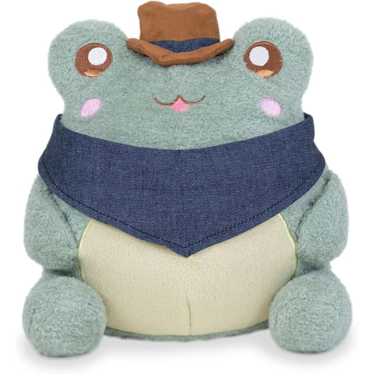 PlushGoals Cowboy Wawa Frog Plush - Cute Stuffed Animal - Cuddle Barn