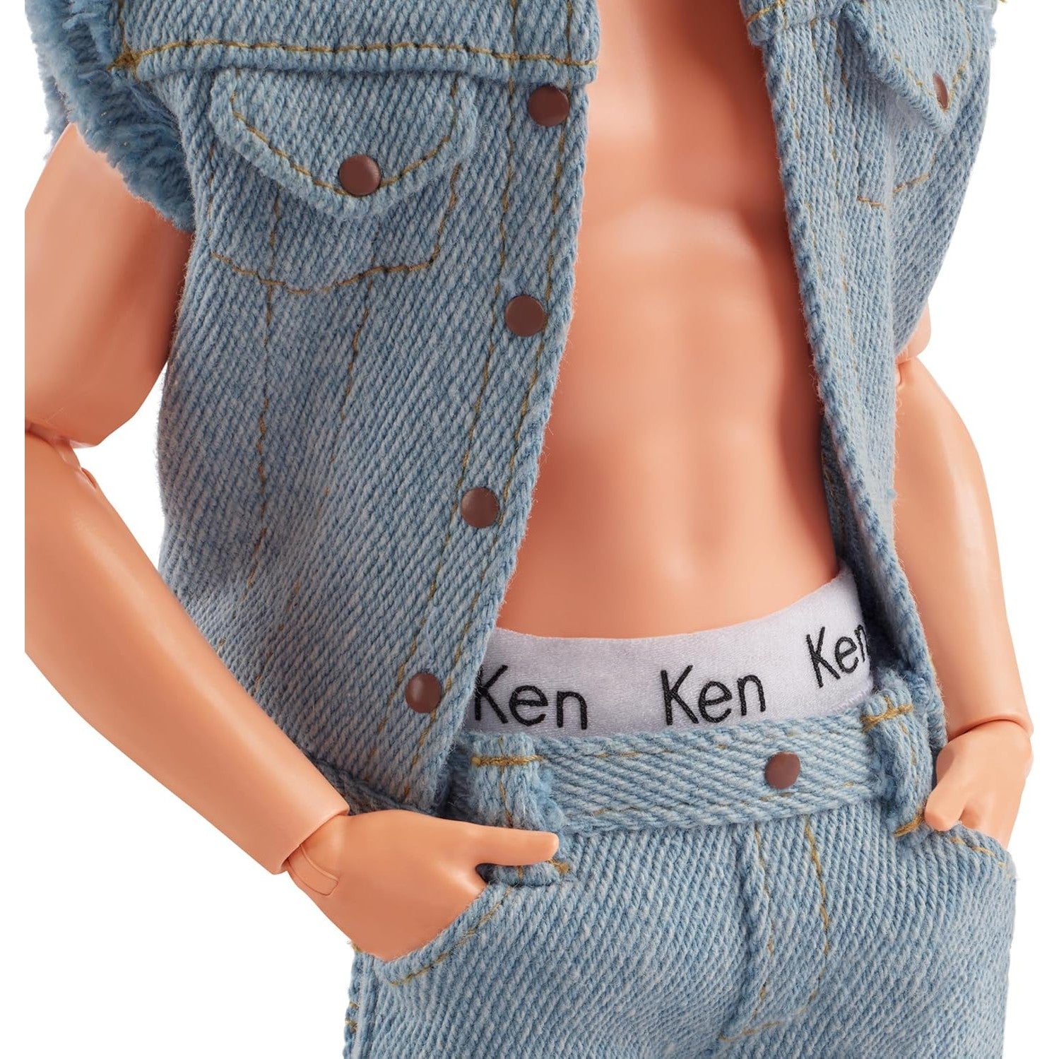 Barbie: The Movie Ken Doll Denim Outfit - Mattel