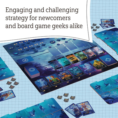 Aquatica Diving Strategy Board Game - Arcane Wonders