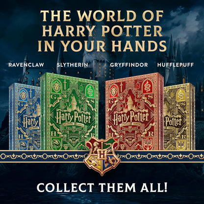Harry Potter Gryffindor Red Foil Playing Cards - Theory11