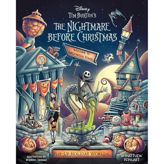 Tim Burton's The Nightmare Before Christmas: Pop-Up Holiday Worlds - Hardcover Book - Disney, Insight Editions