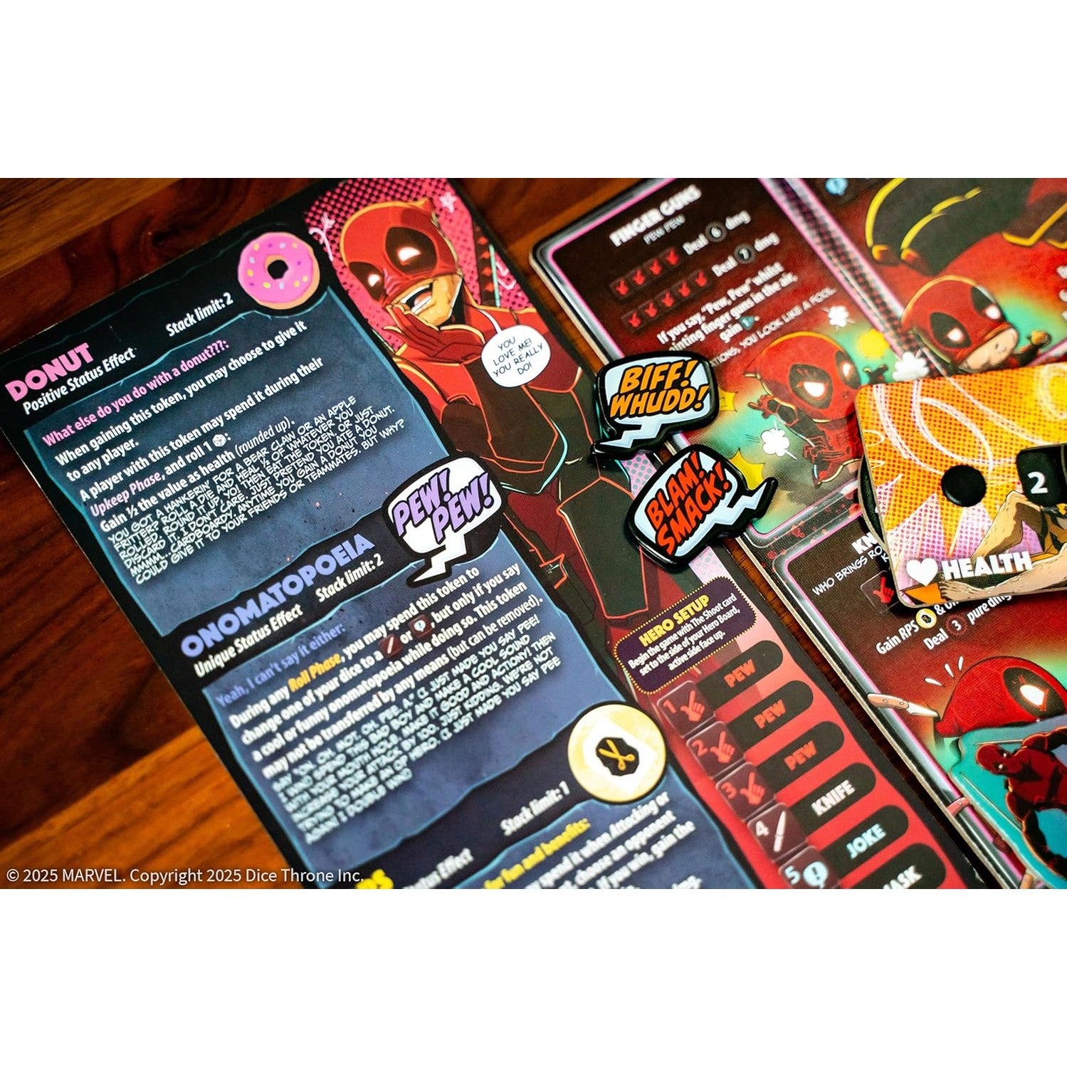 Dice Throne - Marvel Deadpool Deluxe Expansion Dice Throne - Marvel Deadpool Deluxe Expansion