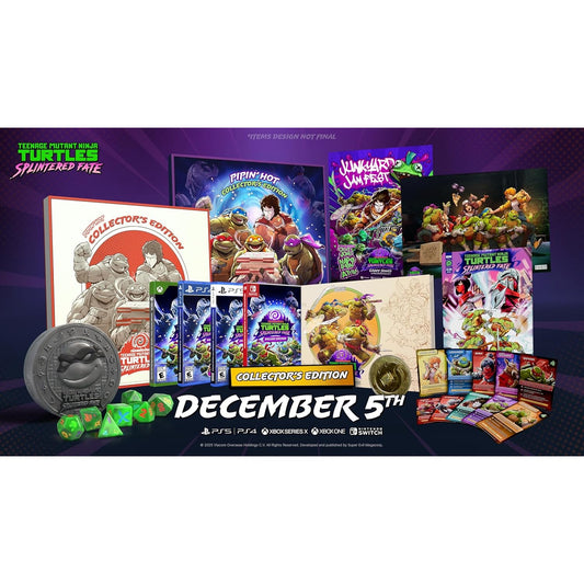 Teenage Mutant Ninja Turtles: Splintered Fate Collector's Edition - Nintendo Switch - Nighthawk Interactive