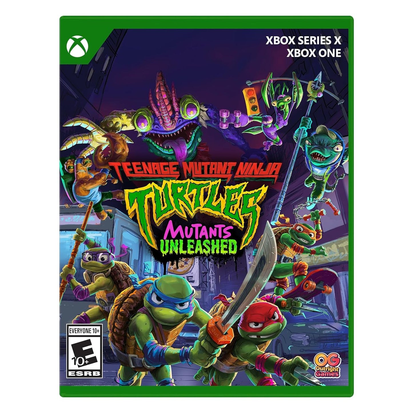Teenage Mutant Ninja Turtles: Mutants Unleashed - Xbox Series X - Outright Games