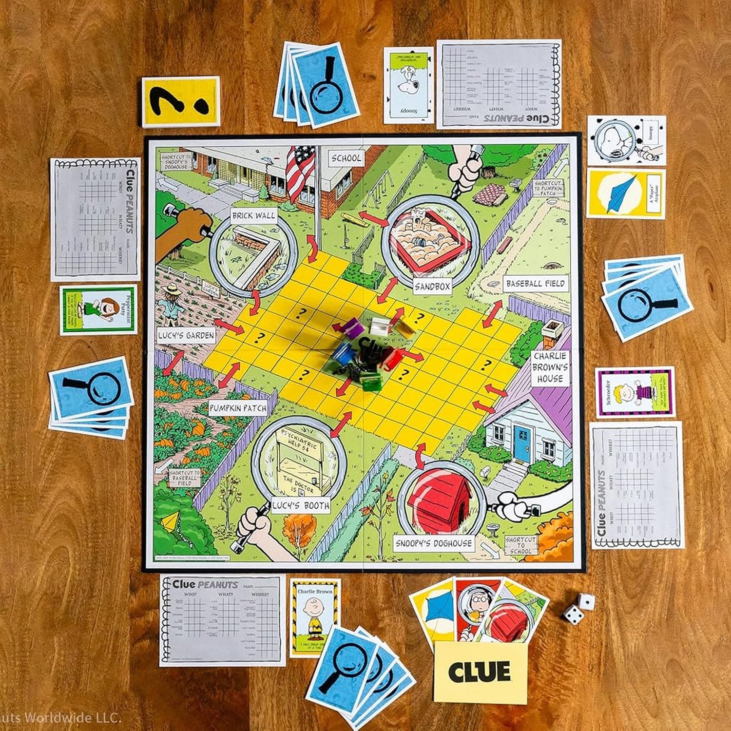 Clue: Peanuts Edition Board Game - USAopoly