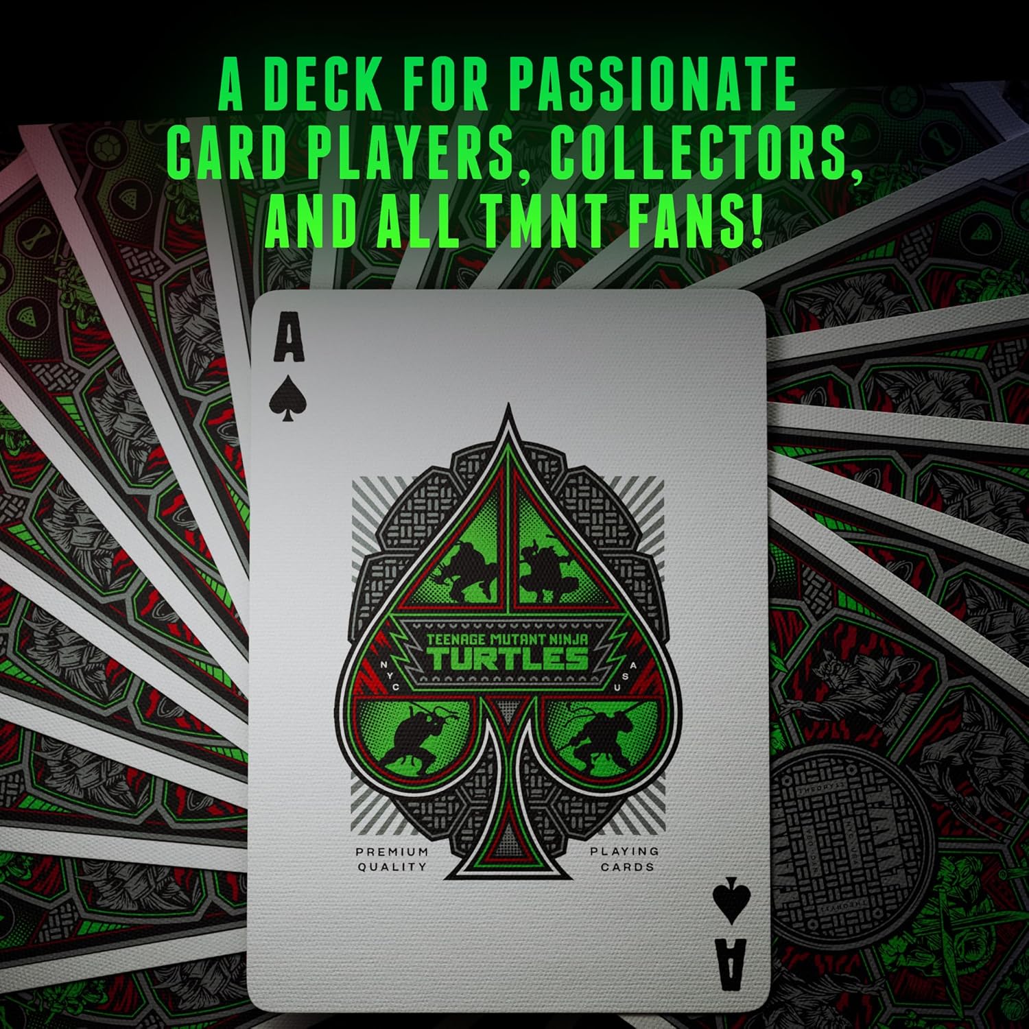 Teenage Mutant Ninja Turtles Playing Cards - theory11