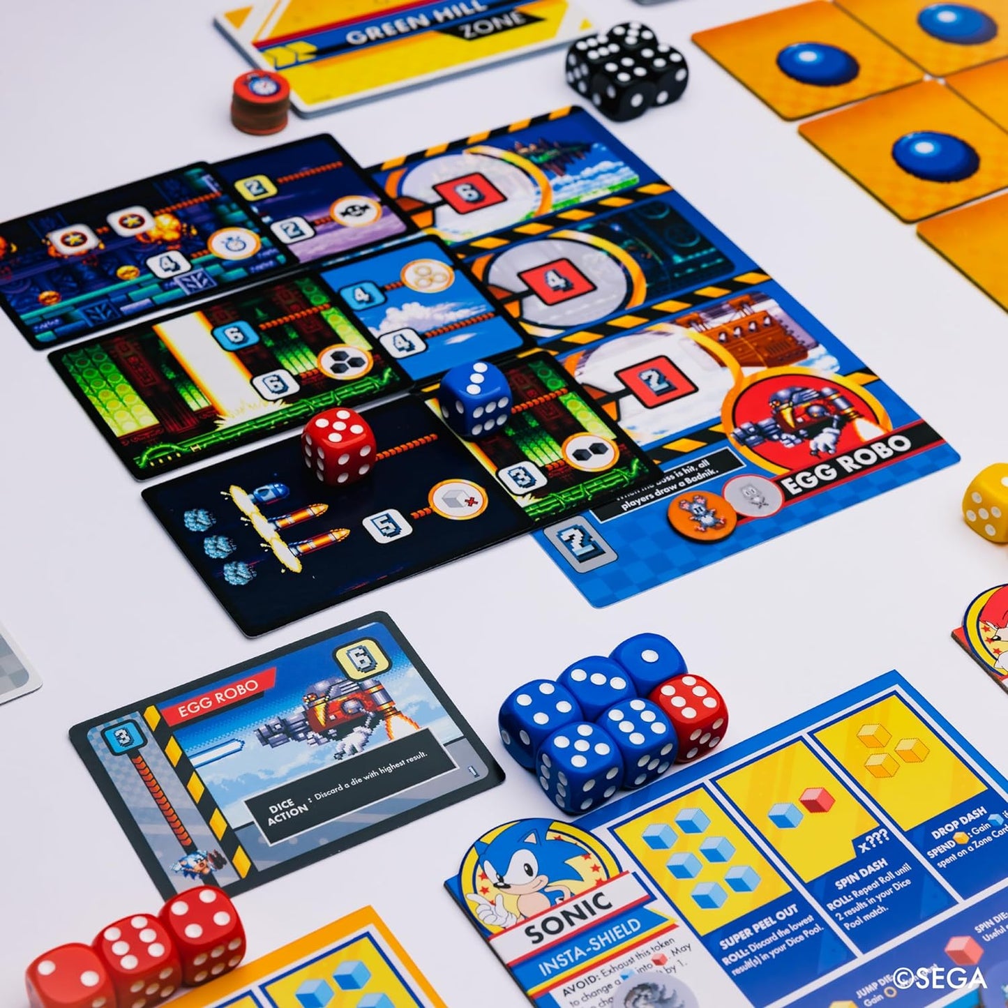 Sonic Roll Board Game