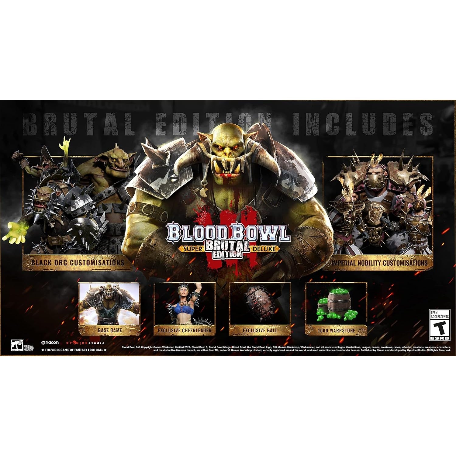 Blood Bowl 3: Brutal Edition - Xbox Series X, Xbox Series S, Xbox One - Maximum Entertainment