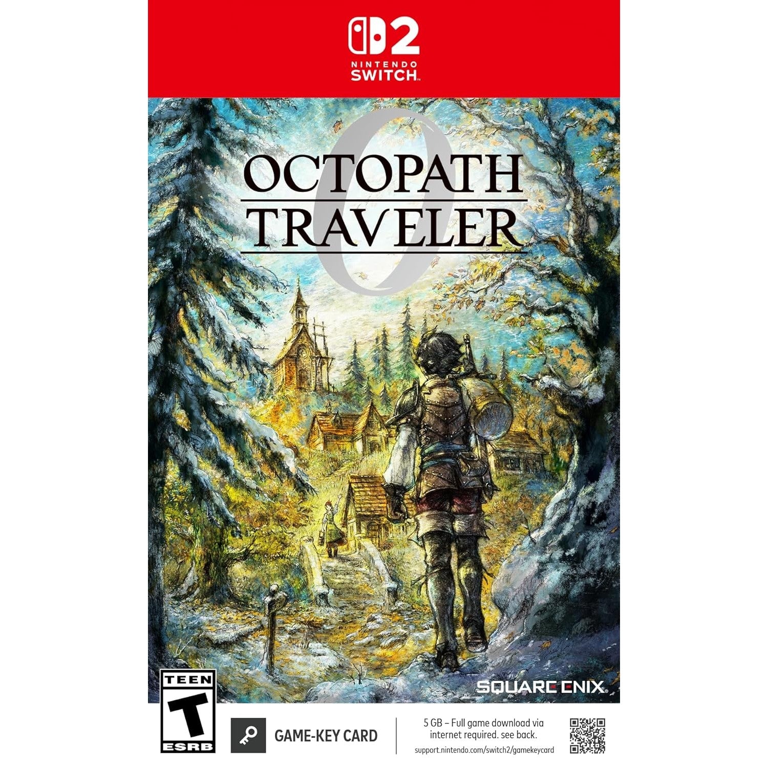Octopath Traveler 0 - Nintendo Switch 2 Game Key Card - Square Enix